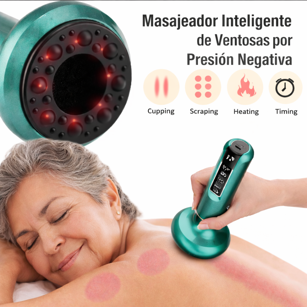 GlowSculpt™ – Masajeador Cupping